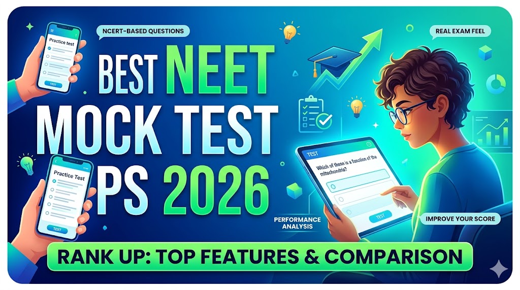 Top Rated NEET Mock Test Apps 2026 for Rank Improvement